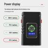 Aluminum Alloy Bike Headlight & Taillight Set: High-Brightness with Power Display for Night Riding
