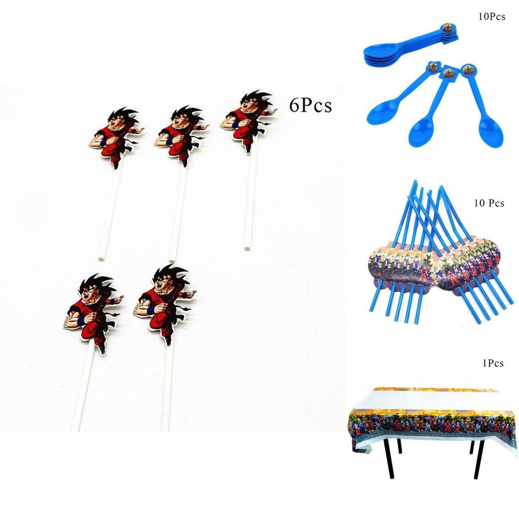 Dragon Ball Z Themenparty Deko Zubehör Geschirr Für Fröhliche Geburtstagsfeiern