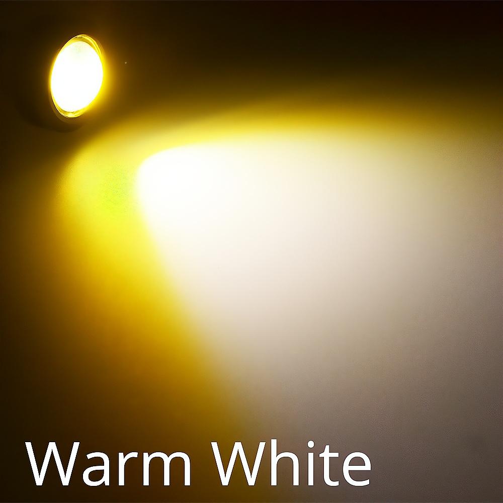 4pcs Auto DRL12V Led Eagle Eye Silver Shell Bulb DayTime Running Turn Signal Lights 18mm Backup Reversing Parking Lamp Fog Light