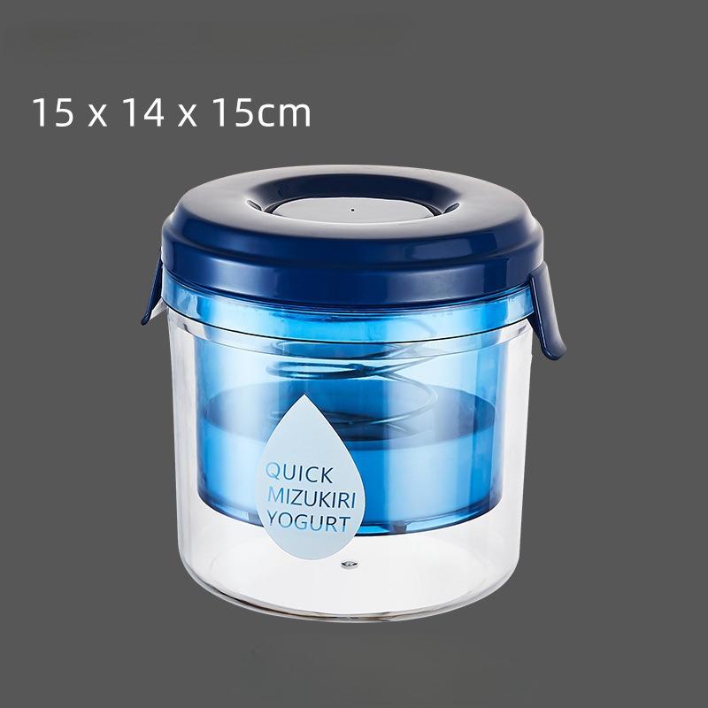 Joghurt Sieb Joghurt Molke Separator und Frischhaltebox Wiederverwendbar Mehrfachverwendung Lebensmittelsieb Joghurtbereiter für Sojamilch Saft Tee