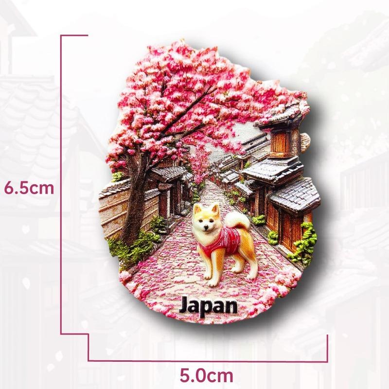 Japan Fridge Magnets Message Board Decorative Asia Travel Souvenir Tokyo Mount Fuji Refrigerator Sticker Home Decor Gifts