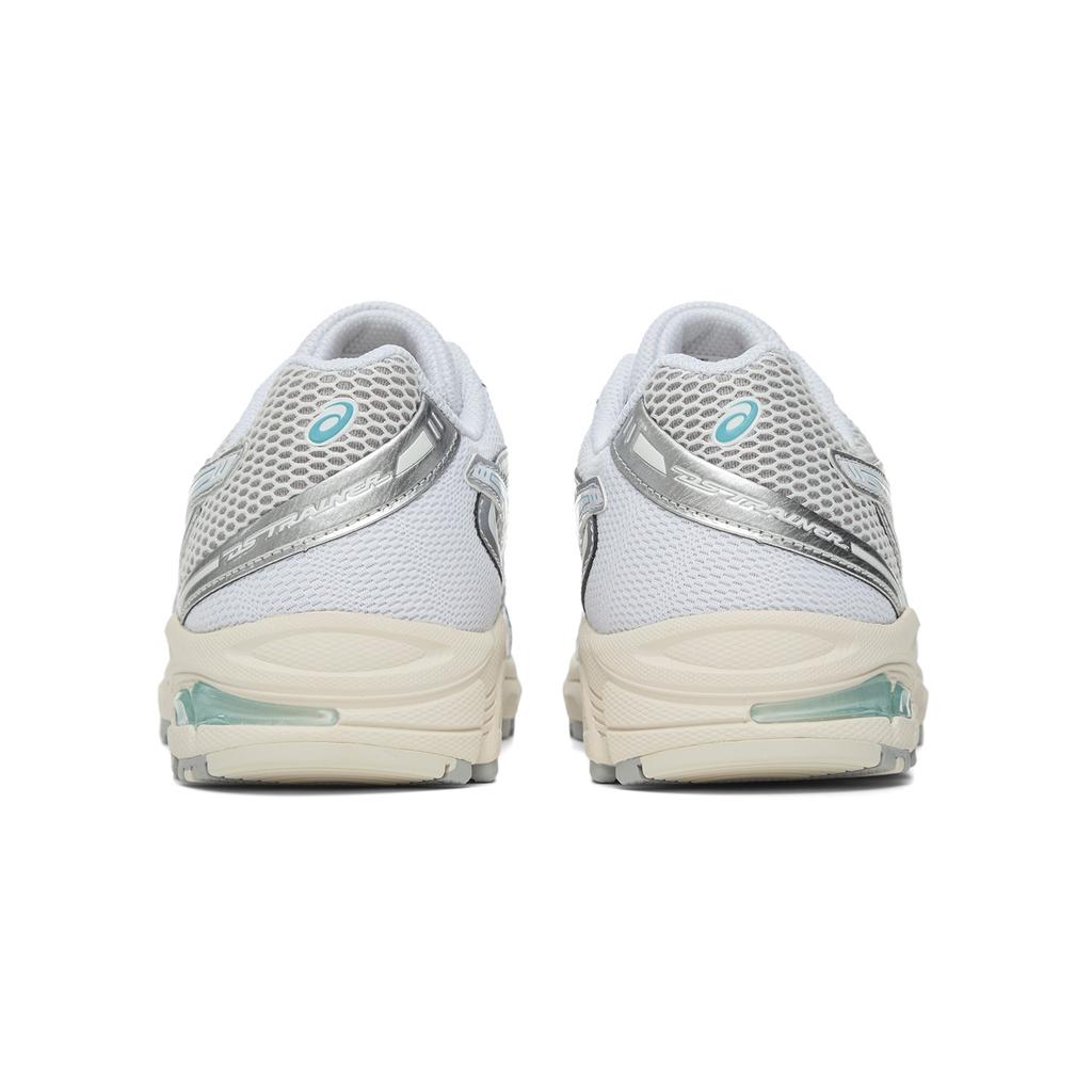 ASICS GEL DS TRAINER 14 Cushioning, Wear Resistant Low top Casual City Commute Running Shoes Unisex White Silver Blue Sneakers 1203A607-102