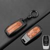 Alloy Leather Car Smart Key Case Cover Protection Shell For Mercedes Benz C E S GLC W205 W213 X253 W222 W166 W176 W246 Keychain QT1
