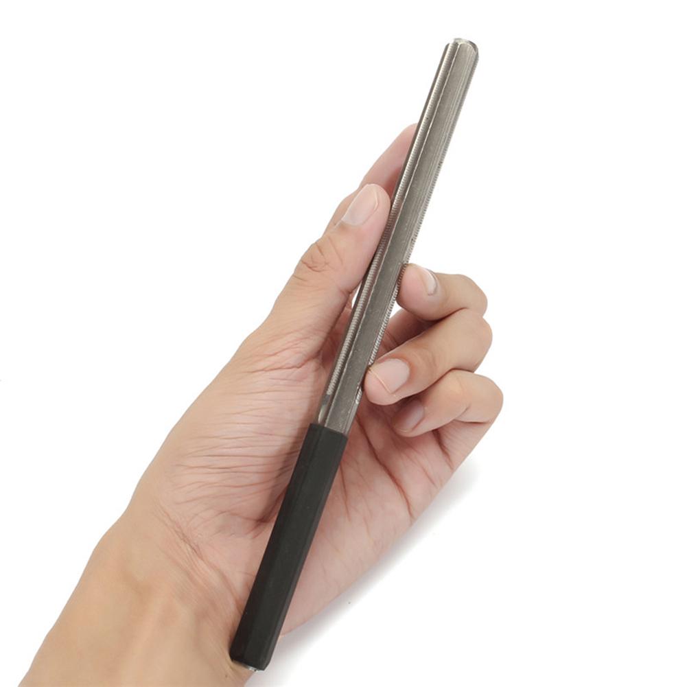 Guitar Fret Crowning File Dressing File with 3 Size Edges Professional Luthier Tools Stringed