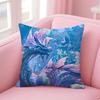 Classic Japanese Game MMonster Hunter Wilds Cushion Cover Pillow Case Soft Skin Friendly Fabric  Concealed Zipper