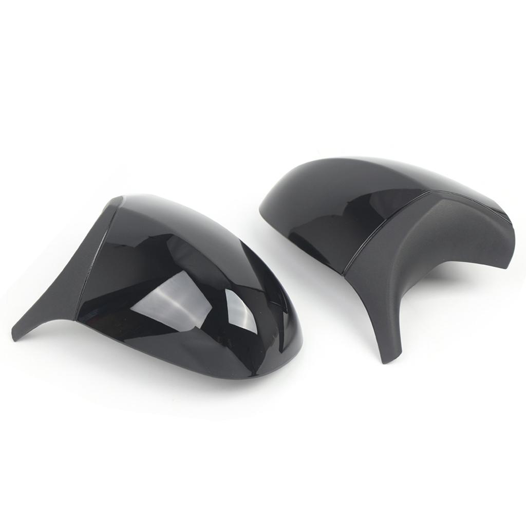 Rear View Mirror Cover Replacement for E90 E91 E92 E93 LCI Gloss Black Car Accessory