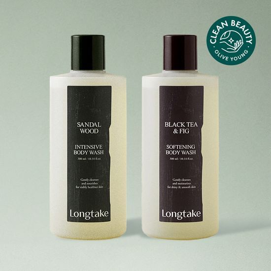 Longtake Body Wash 300ML (Sandalwood/Black Tea & Fig)