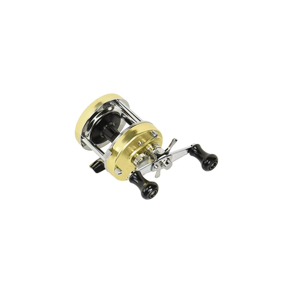 AbuGarcia Ambassadeur 5500CS Rocket Champagne Gold Right Hand Double Handle Fishing Reel