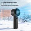 2026 Portable USB Mini Fan: 12,000 RPM, 11m/s High-Speed, Silent Handheld