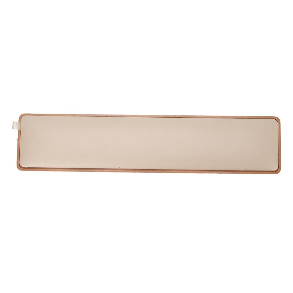 Keyboard Wrist Rest with Memory Foam Anti Slip Rubber Base Ergonomic Wooden Wrist Rest Pad for Easy Typing for Gaming