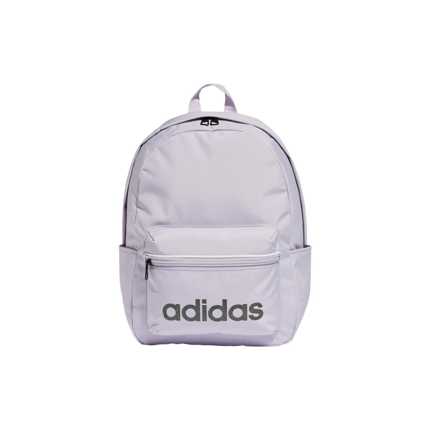 

Новый рюкзак Adidas из переработанного материала, маленький размер, женский, фиолетовый, IR9931 32.0*14.0*40.1CM