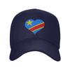 Republic Of Congo Congolese Flag Cap For Unisex Women Cool Baseball Cap  Snapback Hat Casual Headewear Adjustable Fit