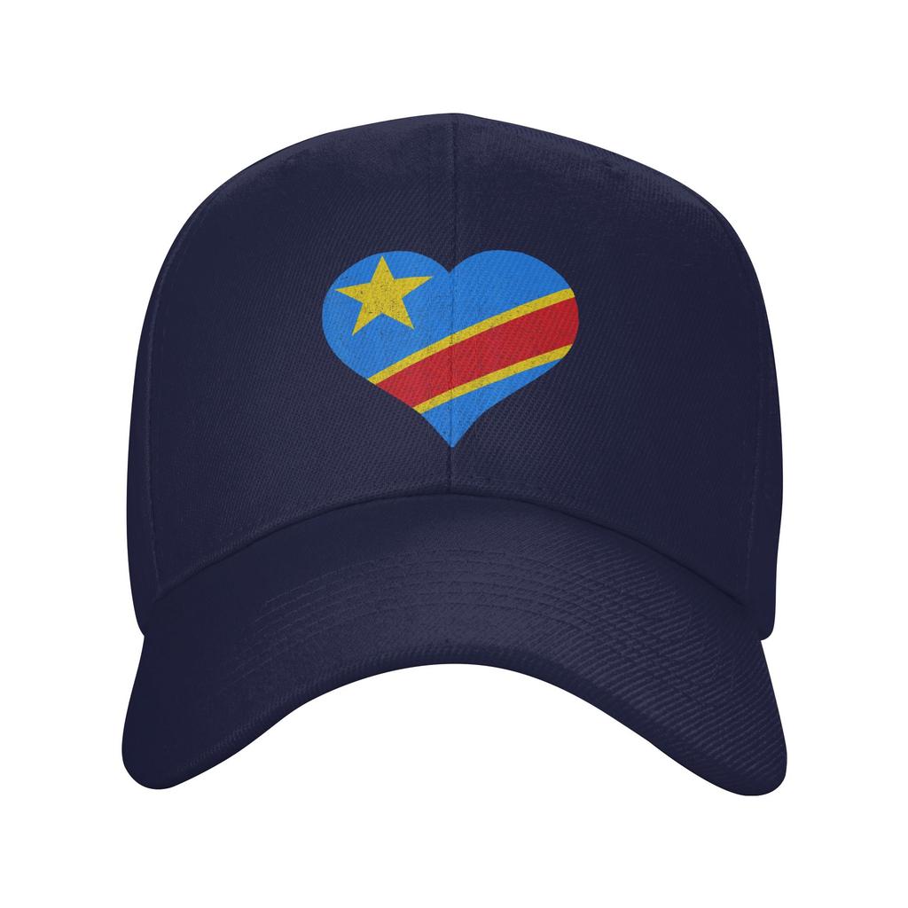 Republic Of Congo Congolese Flag Cap For Unisex Women Cool Baseball Cap Snapback Hat Casual Headewear Adjustable Fit