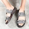 Men Slippers Gladiator Sandals Outdoor Summer Roman Sandals Open Toe Beach Shoes Plus Size
