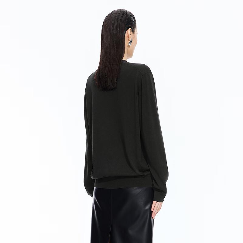 JNBY Autumn V-Neck Long Sleeve Cardigan