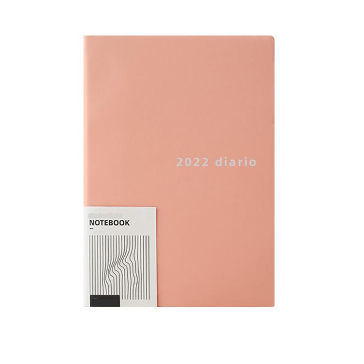 Girls Stationary A5 Hardcover Journal Notebooks Embossed Logo Pu Leather Faux Leather 2026 Diary Set Gift Notebook (Pink,A5&A5) розовый