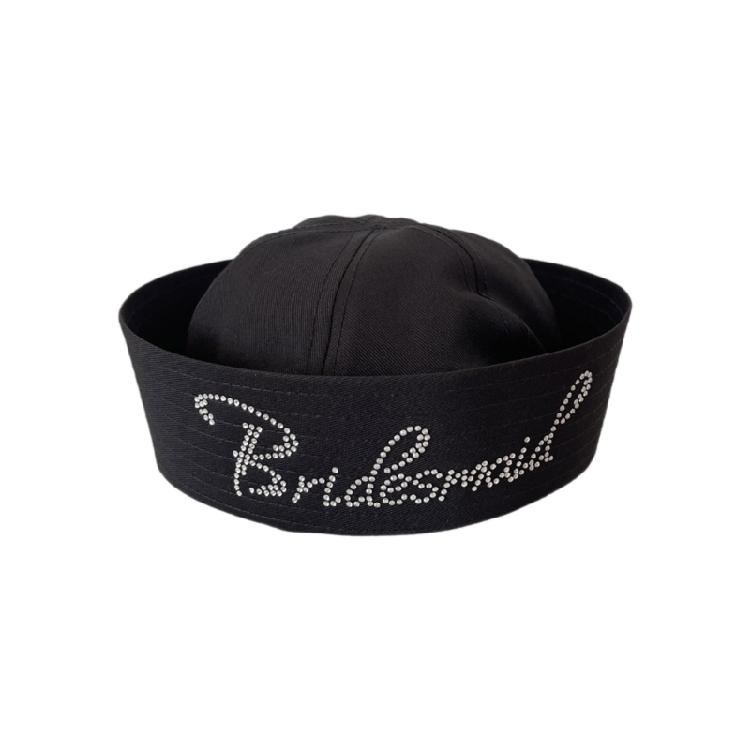 Элегантная Шляпа Капитана Парусника Шляпа для Подружек Невесты Студенческая Свадебная Принадлежность