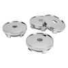 4PCS 60mm středová krytka kola s otvorem odolná proti nárazu Stylový vzhled Univerzální středová krytka náboje ráfku