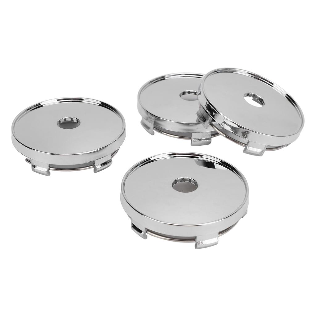 4PCS 60mm středová krytka kola s otvorem odolná proti nárazu Stylový vzhled Univerzální středová krytka náboje ráfku