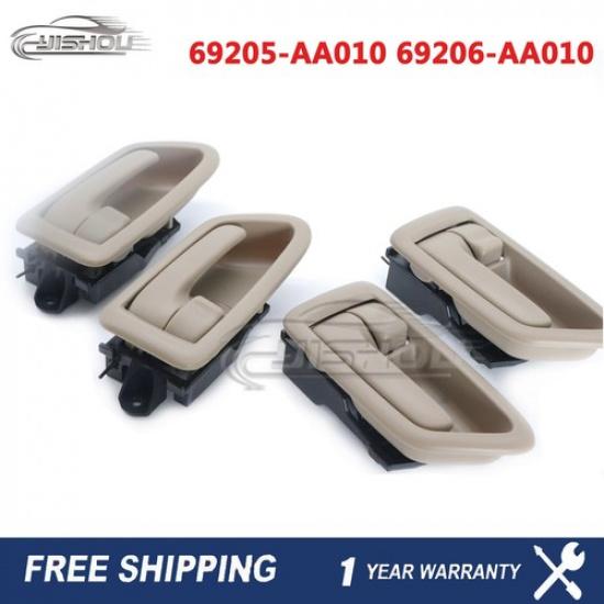 Set 4 ide Inner Door Handle Left + Right For 97--01 Toyota Camry Tan DH48