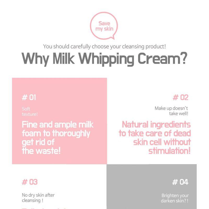 G9SKIN White In Milk Whipping Foam 120ml