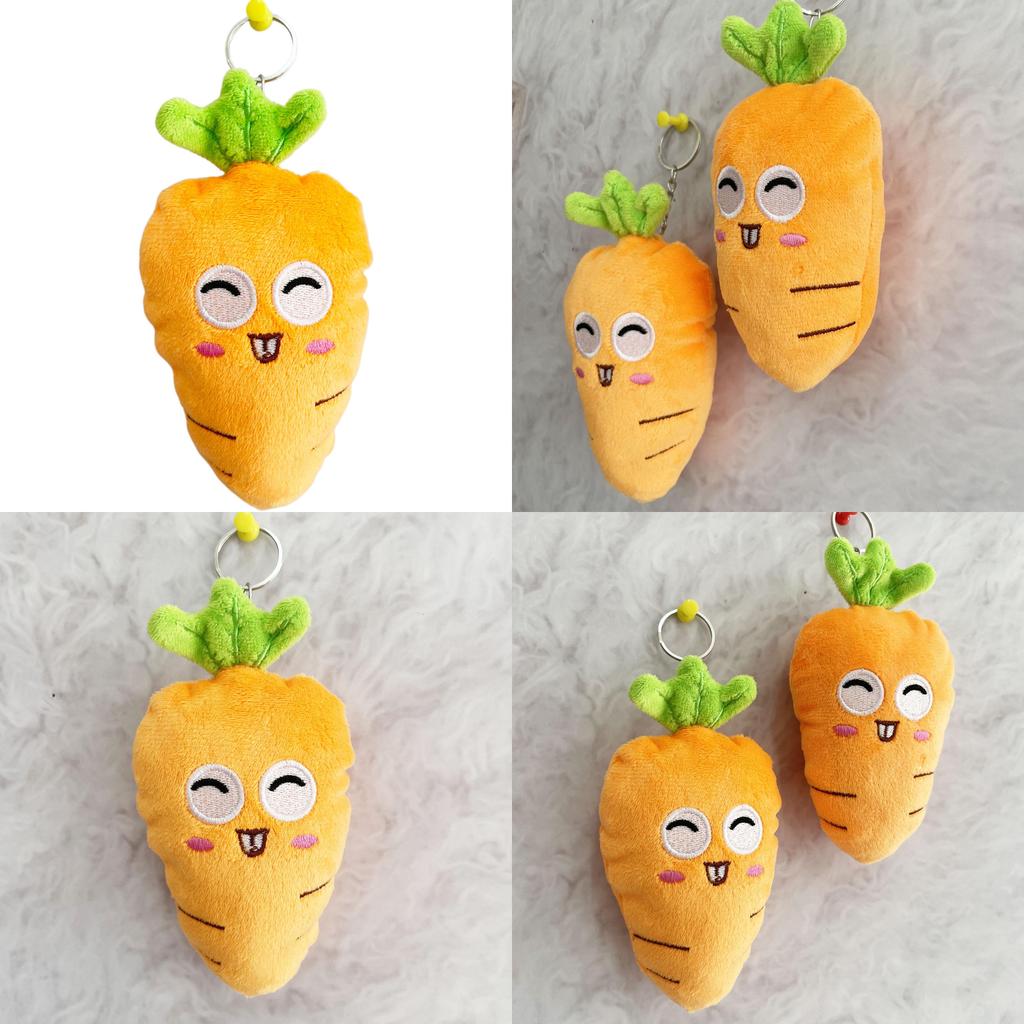 Mini Plush Vegetable Doll With Pp Cotton Filling For Home Decor And Gifts