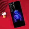 Twelve Constellations Case For Samsung Galaxy S25 S26 Ultra S21 S22 S20 S23 S24 Ultra Plus S10 S25 FE Cover Funda