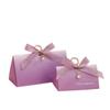 Elegant Purple Wedding Candy Box 2025: New Style Light Luxury for Engagement Party Favors