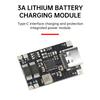 TP5000 5V 3A Lithium Li-ion Battery Charging Board Step Down Charge Module Charge Management Power Supply Type-C DC 4.5-12V