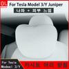Cuscino per Poggiatesta del Sedile Oulex per Tesla Model 3/Y Ginepro 19-25 Cuscino di Supporto per il Collo per Auto Pelle Nappa Poggiatesta del Sedile Accessorio Auto