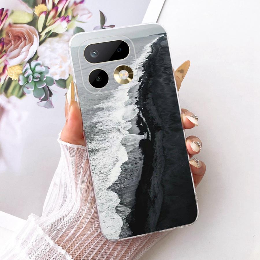 For Realme 16 Pro Case Flowers Butterfly Painted Cover Soft Silicone Casing For Realme16 16Pro 16 Pro+ Plus Phone Case