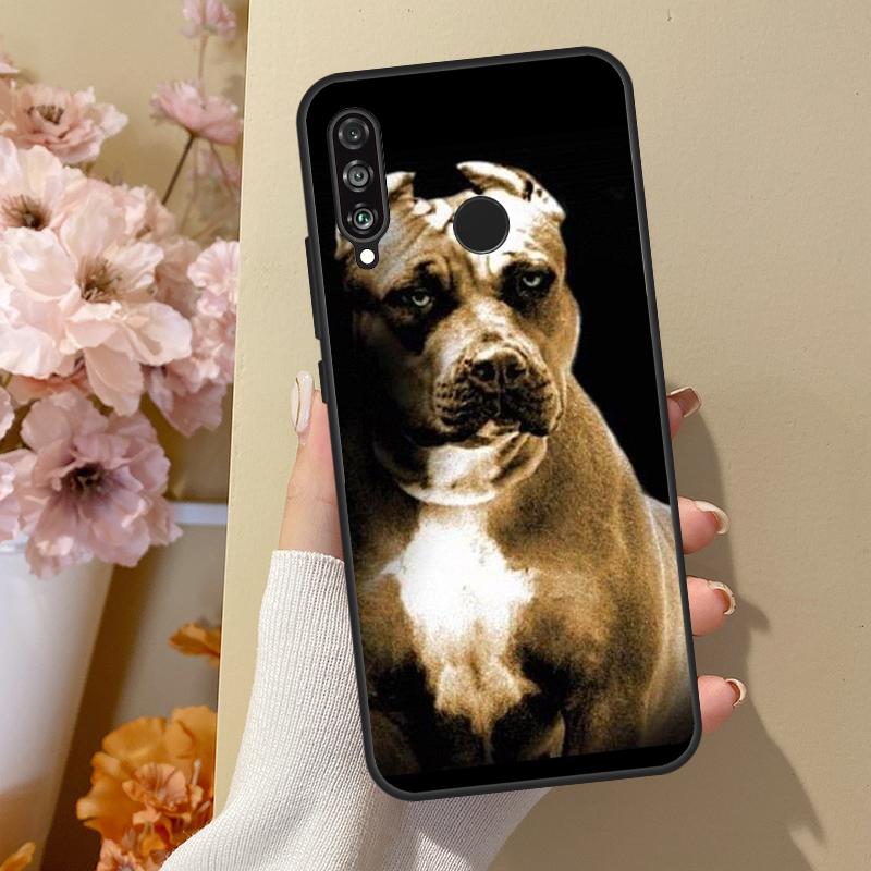 Pitbull Dog For Huawei Nova Y70 Y91 Y61 Y73 Y72 Y90 Y60 12s 12i 11i 8i 9 10 SE P40 Lite P30 P60 Pro Case Huawei Nova 12i