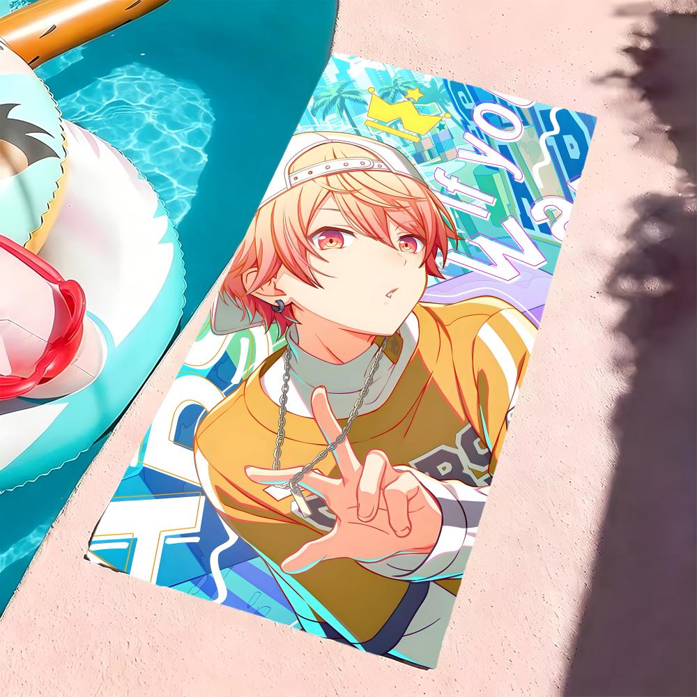 T-Tenma-S Towel Microfiber Beach Towel, Quick-Dry, Sand-Free, Ultra-Fine Fiber, Super Soft.