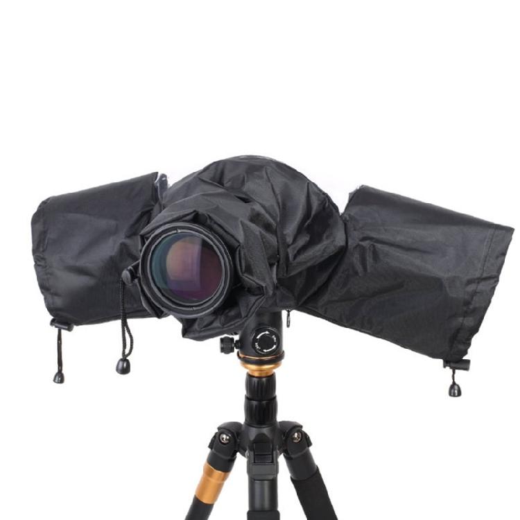 

Scratch Resistant DSLR Weather Cover Elastics Bottom Band AntiMoisture Coating For Snow Sports Beach Photography Construction 1