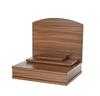 Oda Kobo Buddhist Altar, Modern Mini Buddhist Altar, Open Type, with Storage, for Memorial Service (Mini, Walnut Color)