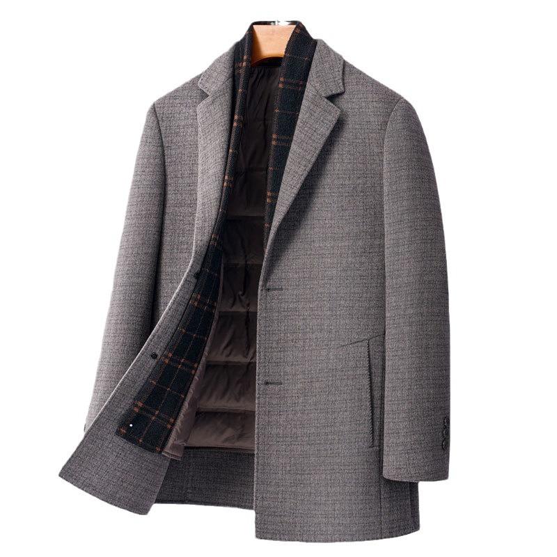Autumn and Winter Double-sided Woolen Coat Men's New Business Casual Men's Winter Coat