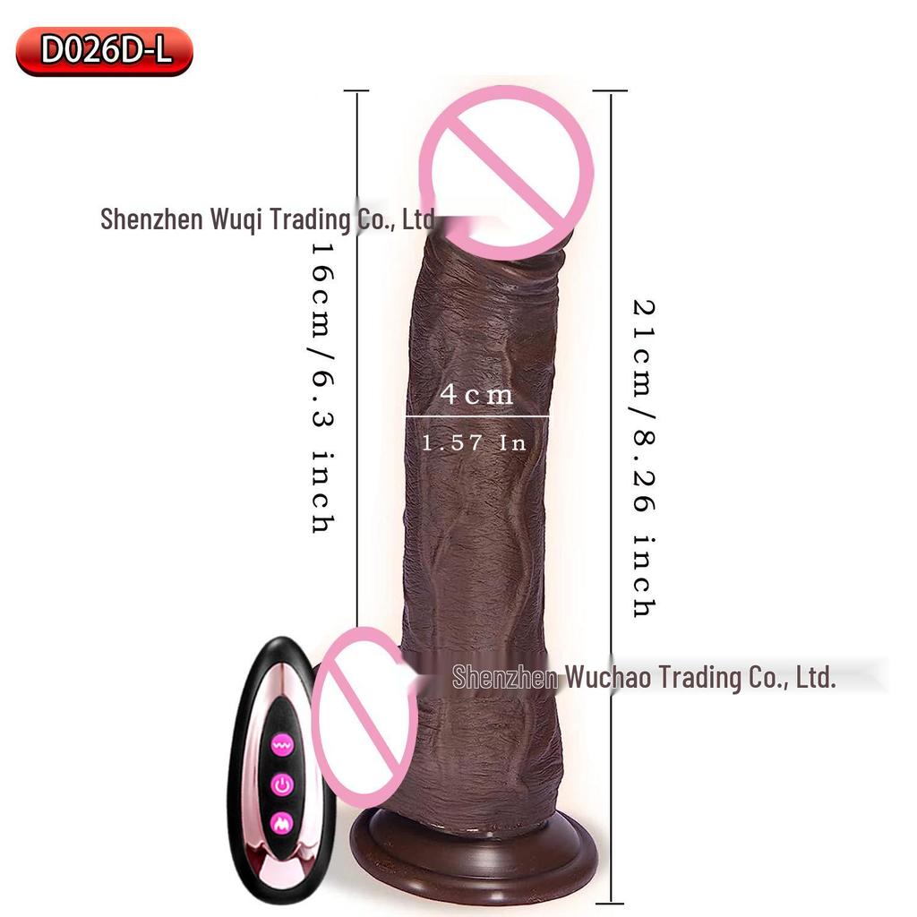 Silicone Vibrating Dildo for Women - Russian Design