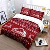 "Red Winter Deer Bedding Set" Bedding Duvet Cover Set Duvet Cover Pillowcases (1 * Duvet Cover 2 * Pillowcases, Without Duvet Insert)