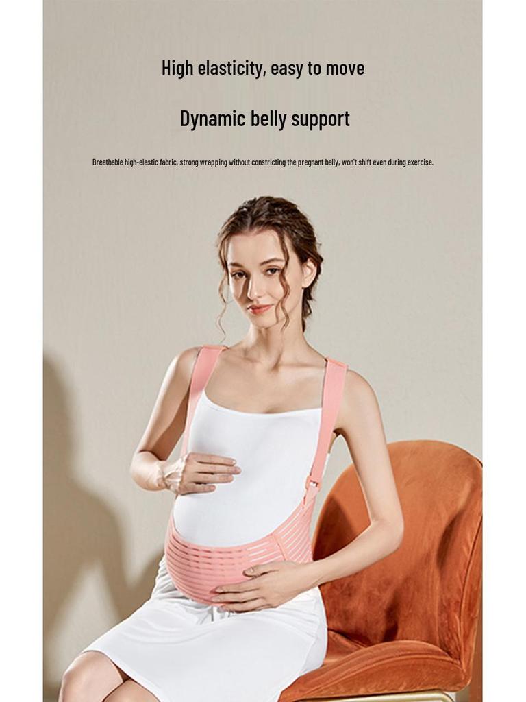 Breathable Summer Belly and Back Support Belt for Pregnant Women