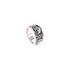 Anillo Sellado Vintage de Acero Inoxidable Calavera Piedra Anillos de Moda Cool Calavera Hip Hop Punk Anillo Cruz Joyería
