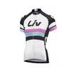 LIV Women's Cycling Suit Short Set Summer Cycling Jersey Cycling Bib Sunscreen Cycling Short Top Slim Cycling Shorts