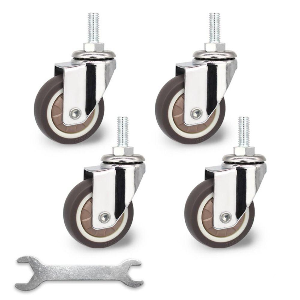 Ball Bearings Swivel Casters Metal Top Furniture Casters No Noise Casters Wheels Table