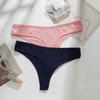 Solid Color Cotton Panties For Women Sexy Briefs Breathable Underwear Plus Size L-2XL