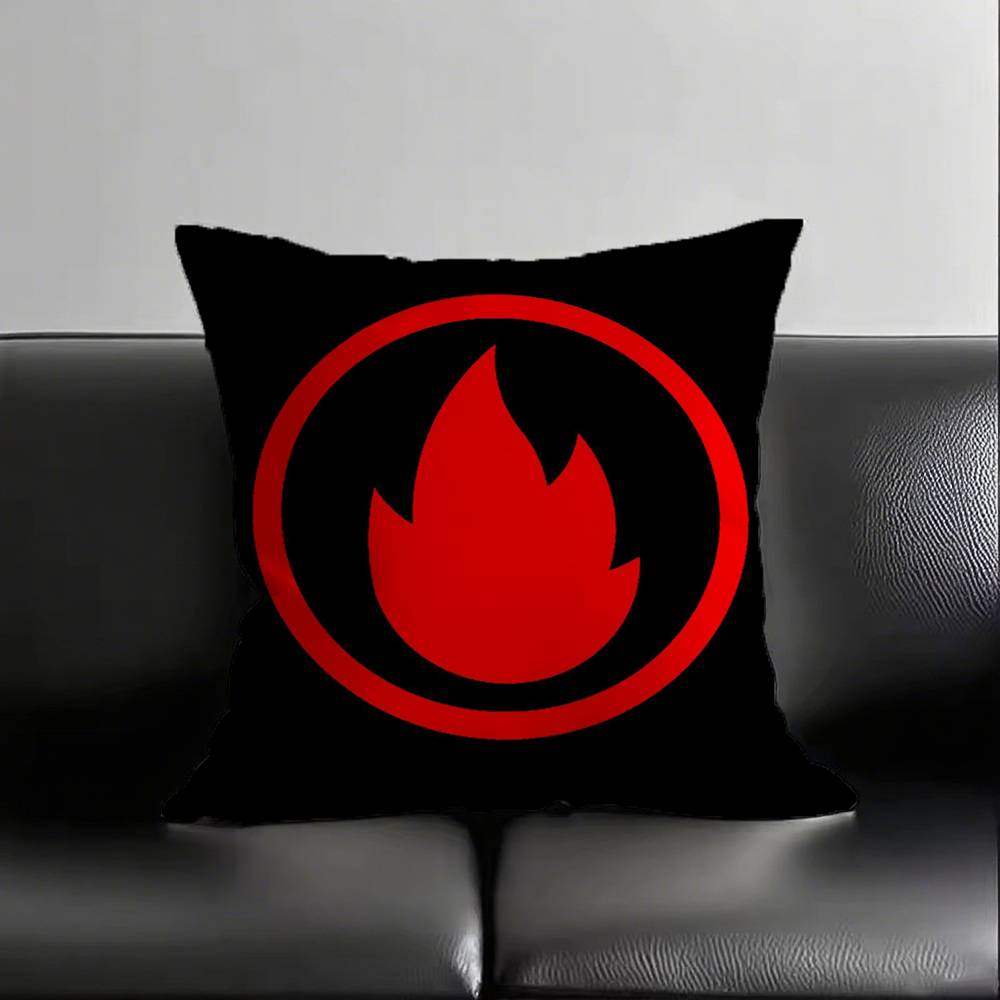 

1pc Team Fortress 2 Pyro-Pin Pillow Case Square Bedroom Sofa Leisure Comfort Cushion Car Living Room Home Decoration 16x16Inch