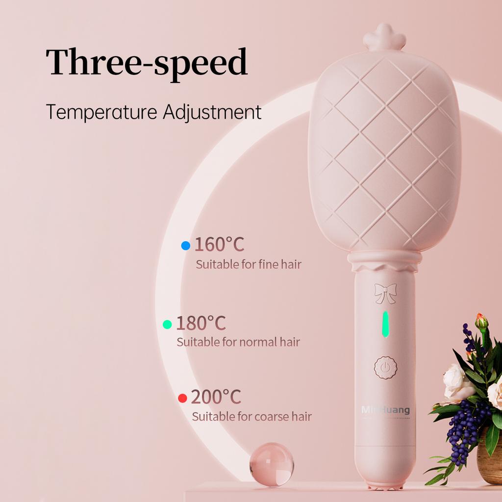 Curling Iron Hair Crimper Waver -Beach Waves Curling Wand, Ionic Deep Waver Hair Curler Tool with Ceramic for Women