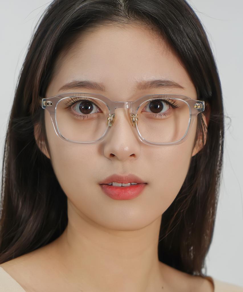 Sodamon Acetate Horn-Rimmed Eyeglass Frame Ht957 Choose 1 Of 5 (Unisex)