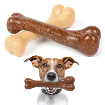 1Pc Haustier Zähne Schleifen Spielzeug Knochen Rindfleisch Geschmack Stick Tragen Beständig Biss Beständig Interaktives Training