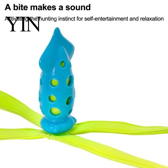 Small Medium Large Dog Toys Octopus Squid Chew Toy, Interactive Tug Squeaky Pet Molar Toy with Boredom Relief Supplies Fabric Strips, Waterproof