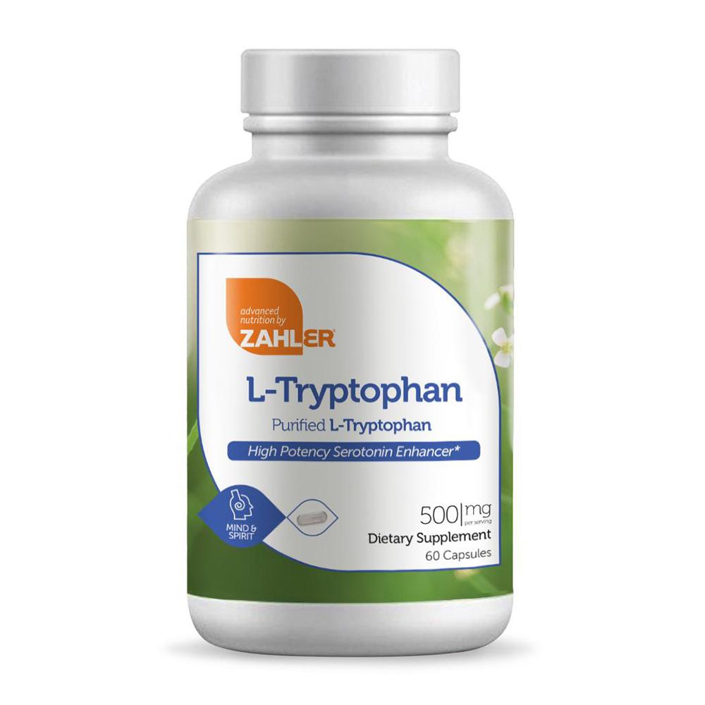 

L-Tryptophan 500 mg, 60 Capsules
