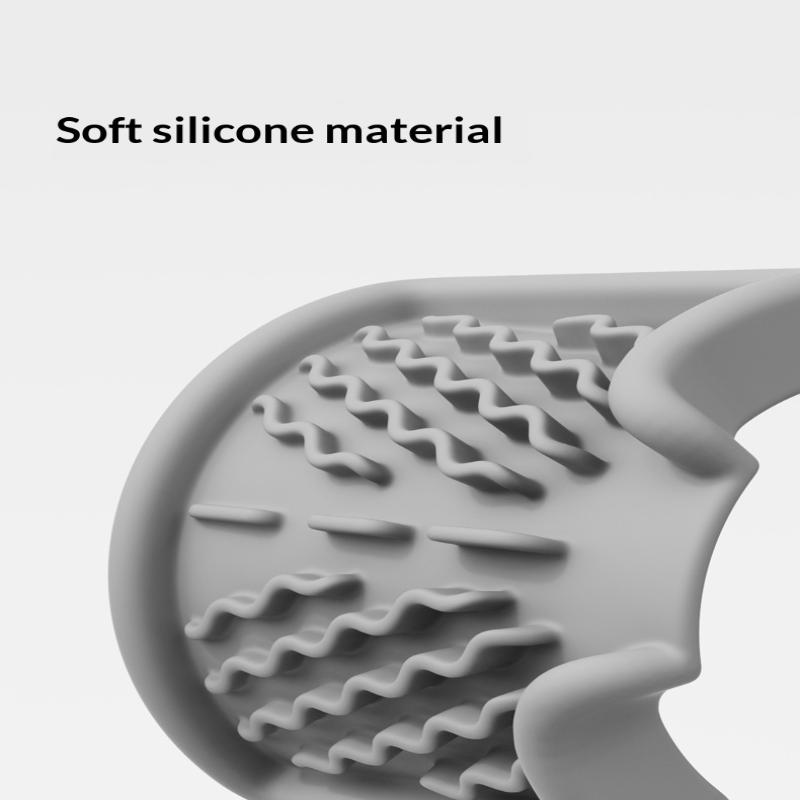 Silicone Soap Holder Self Draining Soap Bar Holder Kitchen Soap Dish Sponge Tray Counter Caddy Organizer For Dish Soap Dispenser